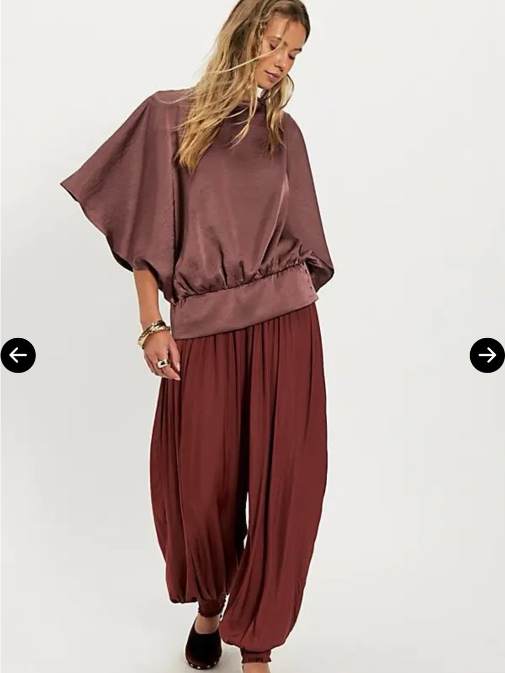 Free People - Remi Top in Hickory Size XS NWT
